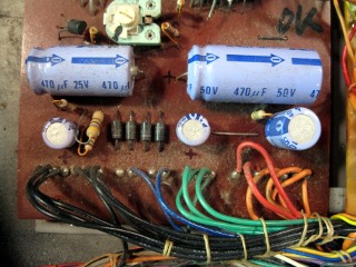 Old Power Supply Capacitors